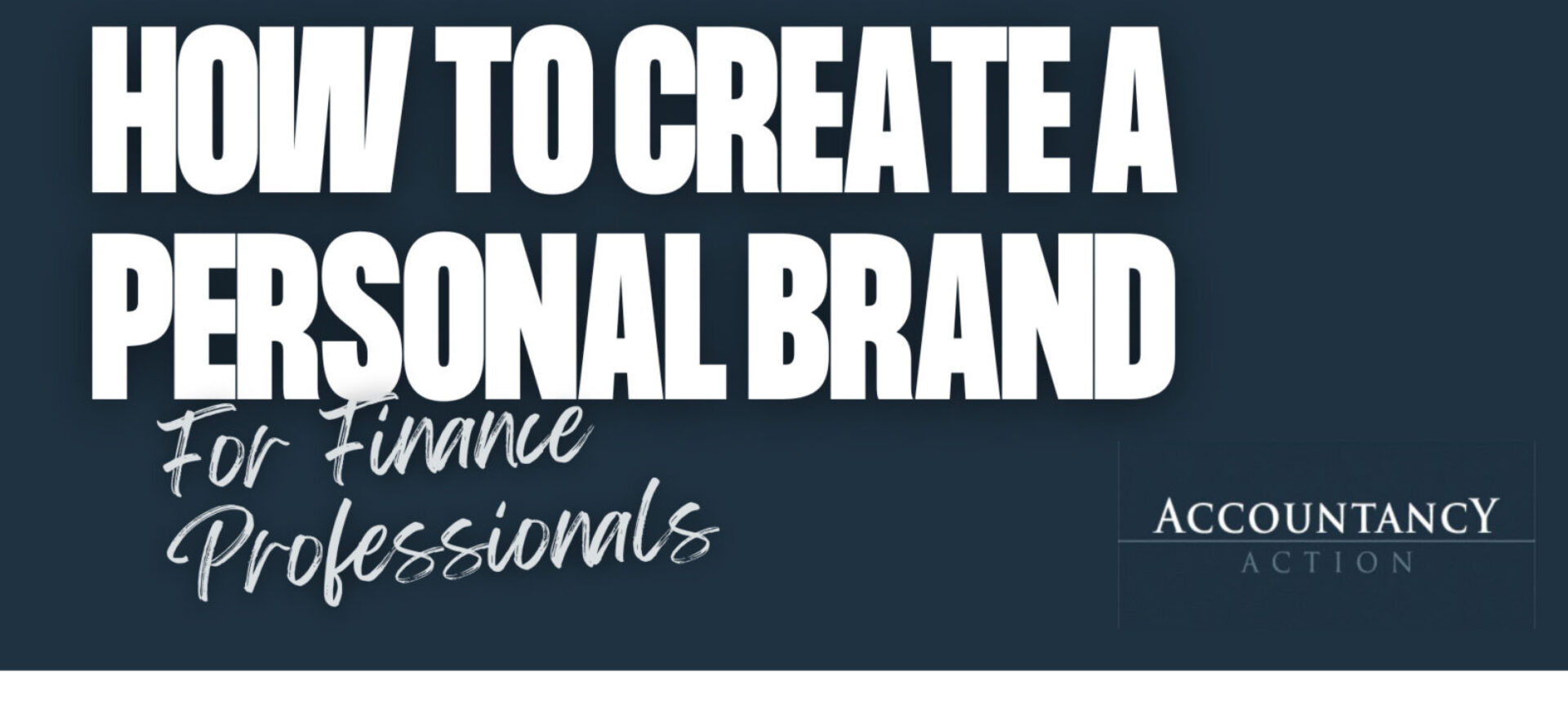 How to create a personal brand